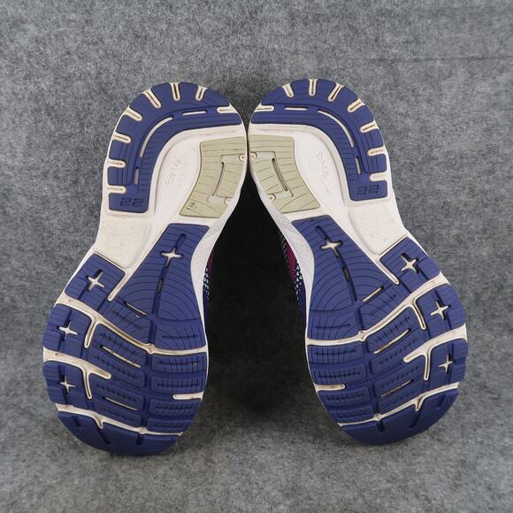 Brooks Shoes Womens 7 Athletic Trainer Adrenaline GTS 22 Running Sneaker Purple - Picture 9 of 11